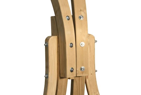 Крісло-гойдалка з дерева Timber Plus O-Zone Premier графітова 003561