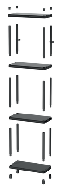 Стеллаж пластиковый Kistenberg RACKUP Smart 60 KRS60L4-S411 KRS60L4-S411 фото