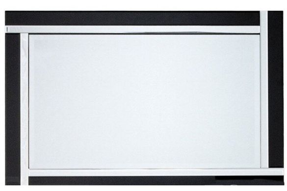 Зеркало настенное прямоугольное ЕRО-HOME TM8004 (80x120 см) подвесное в черной оправе
