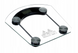 Ваги підлогові 180 кг прозорі прямокутні Esperanza PILATES EBS008K скляні
