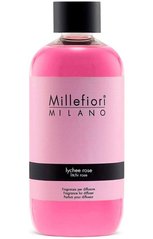 Заправка для дифузора Millefiori Milano Lychee Rose Троянда Лічі 250 мл 7REMRO