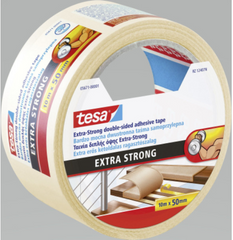 Двосторонній скотч для килимів міцний 10м:стандарт 50мм Tesa Extra HXC05671