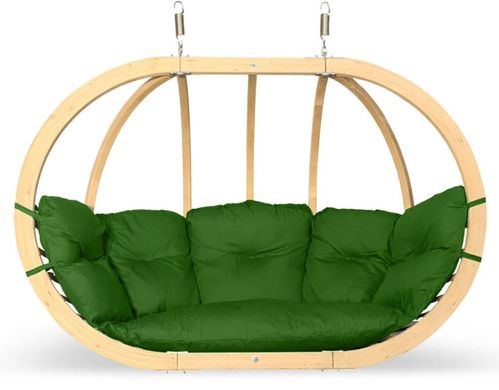 Крісло-гойдалка з дерева Timber Plus O-Zone Premier зелена 003563