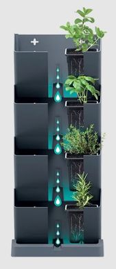Міні-каскадний вертикальний сад Mini Cascade вертикальне озеленення Prosperplast IO1W200-S433