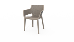 Крісло садове Keter Eva Chair 247232 капучіно