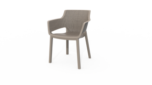 Крісло садове Keter Eva Chair 247232 капучіно