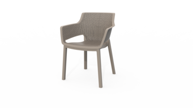 Крісло садове Keter Eva Chair 247232 капучіно