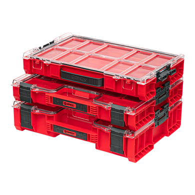Велика модель органайзера Qbrick System PRO Organizer 300 RED Ultra HD