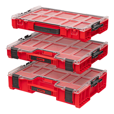 Велика модель органайзера Qbrick System PRO Organizer 300 RED Ultra HD