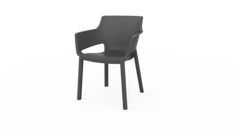 Крісло садове Keter Eva Chair 247234 графіт
