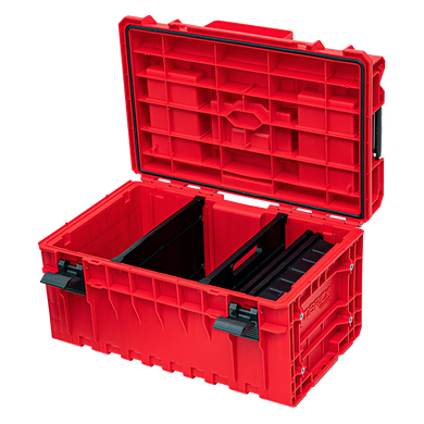 Великий ящик для інструментів об'ємом 38 літрів Qbrick System ONE 350 2.0 Profi RED Ultra HD Custom