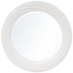 Зеркало настінне в білій рамі 115463