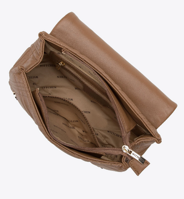 Міні-сумка геометрично стьобана з екошкіри на ланцюжку Wittchen 96-4Y-209-4