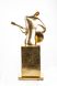 Статуетка фігурка на робочий стіл Гітарист золотистого кольору