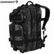Тактичний військовий рюкзак Shadow ShadowTyphoon Black Dominator 25-30 літрів 42 x 23 x 20 см